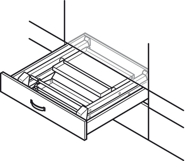 Складная лестница для кухни